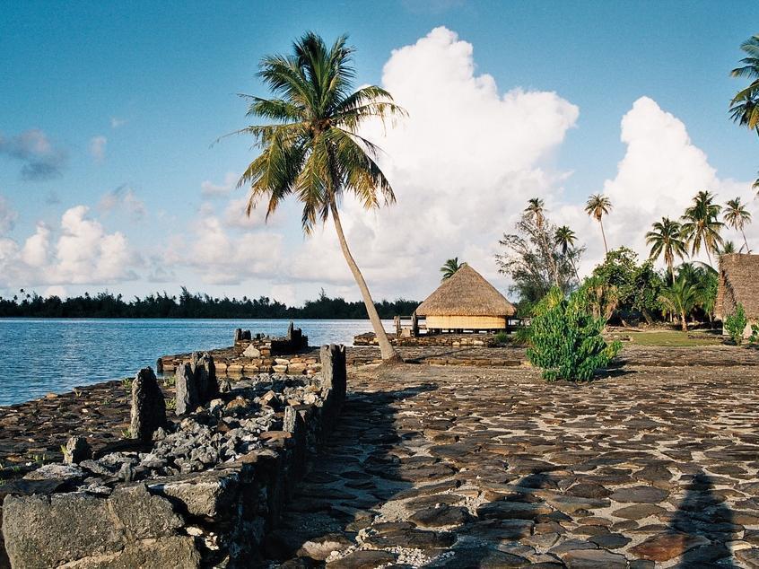 Pension Fare Maeva Huahine エクステリア 写真